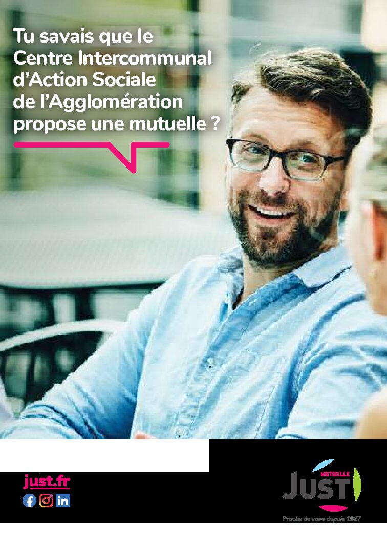 Guingamp-Paimpol Agglomération et la mutuelle Just sont partenaires pour votre protection santé