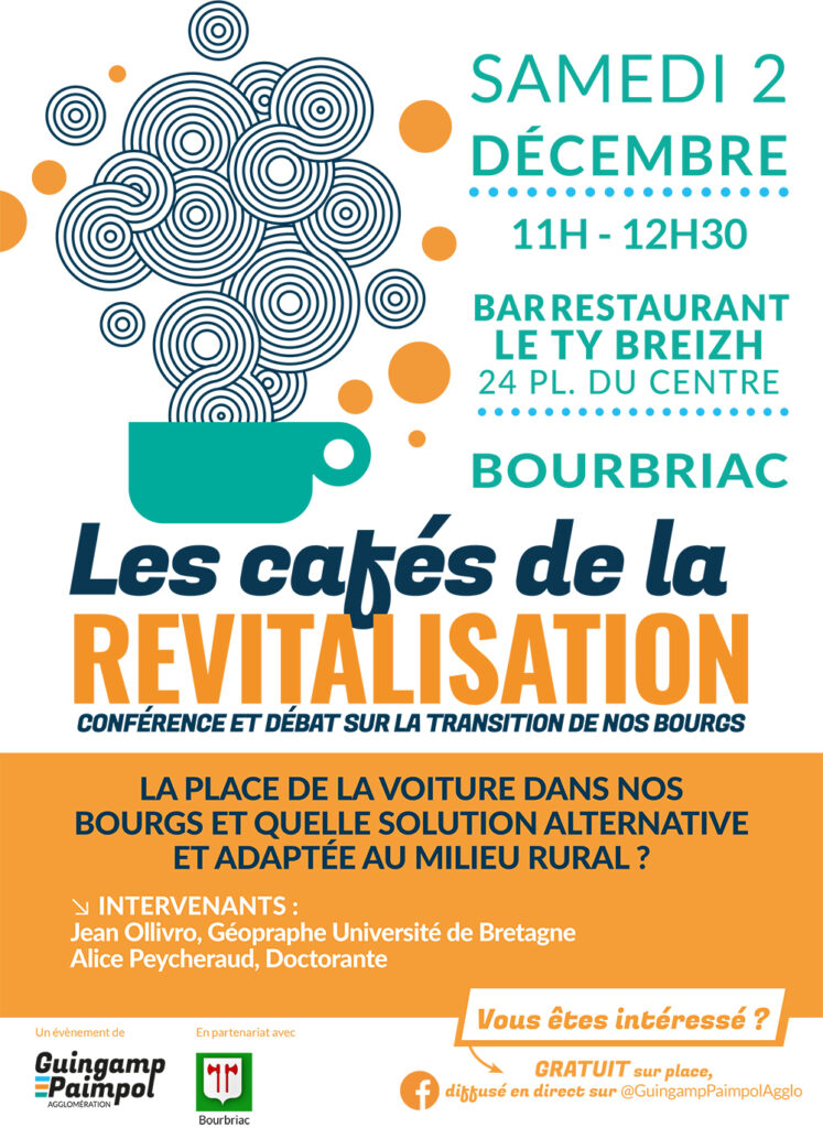 Café de la revitalisation à Bourbriac