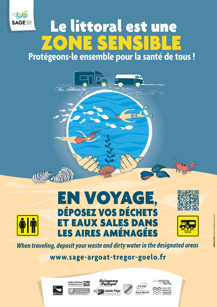 Qualité de l’eau : protégeons notre littoral en camping-car