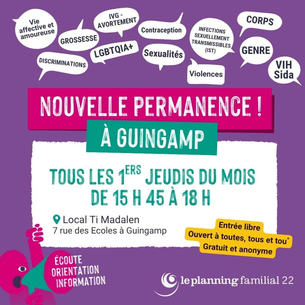 Planning familial : un nouvel espace d’écoute et d’info