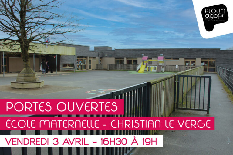 Portes ouvertes | École maternelle C. Le Verge