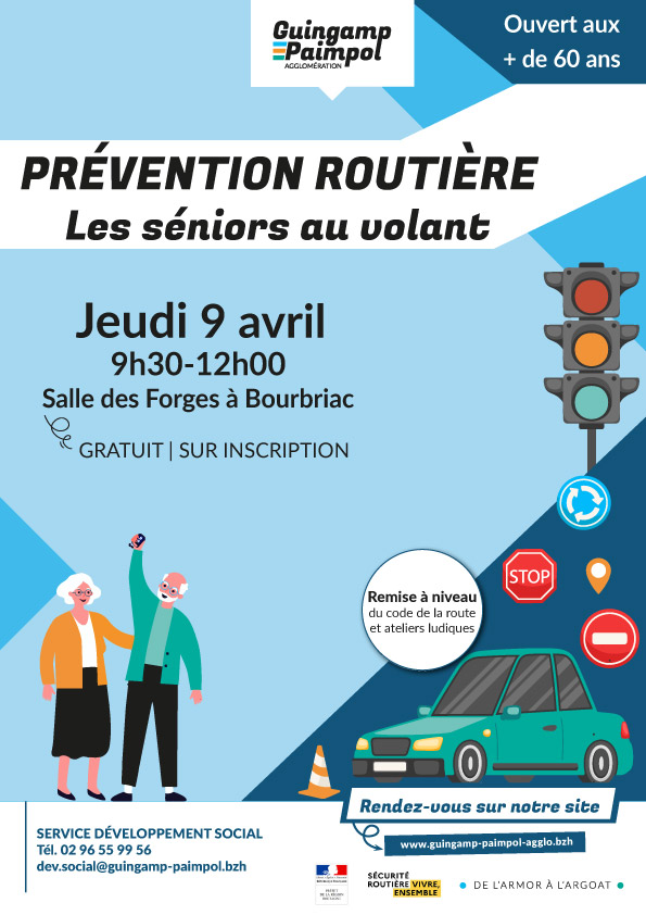 Prévention routière : un atelier seniors à Bourbriac