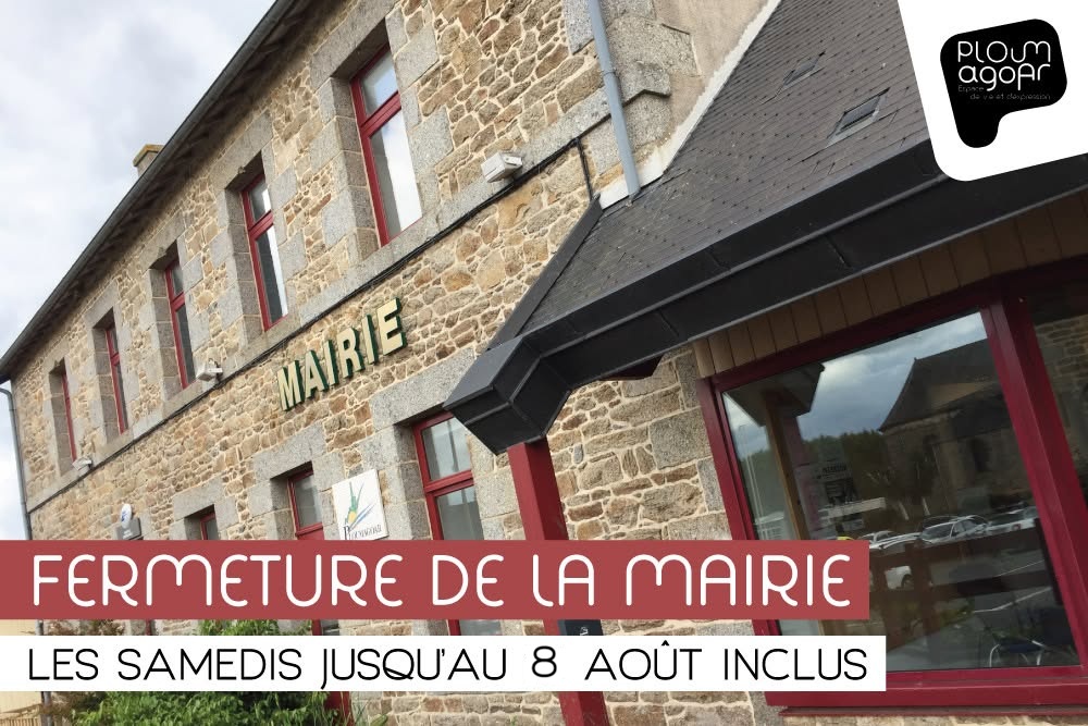 HORAIRES D'ÉTÉ DE LA MAIRIE